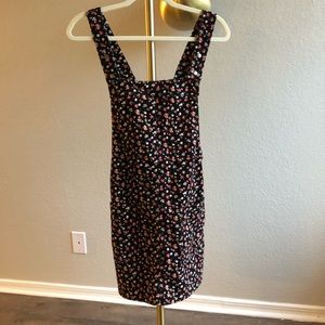 Corduroy overall dress